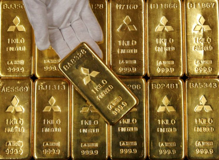 미국-이란간 긴장 고조에 금값 6년8개월래 최고치 기록