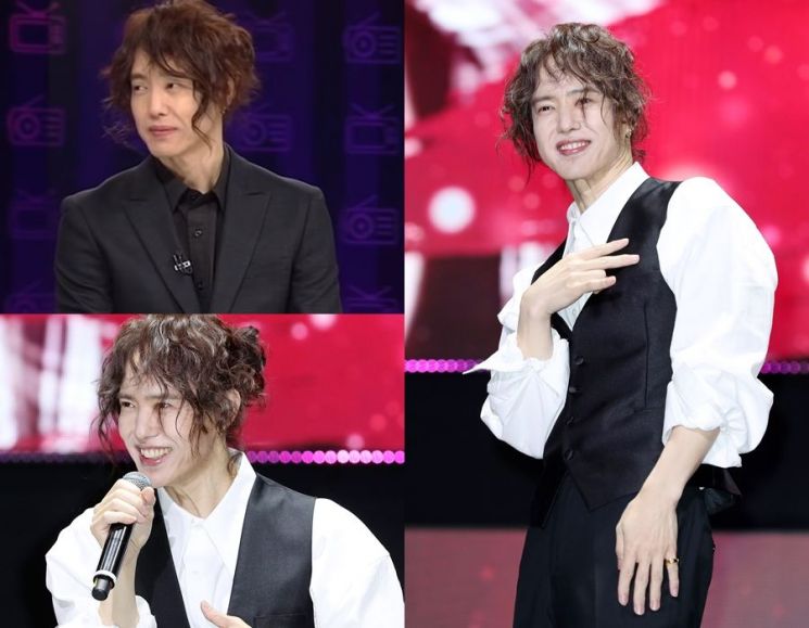 묶음머리가 독특하다. 사진=JTBC '뉴스룸' 방송 화면, 뉴스1