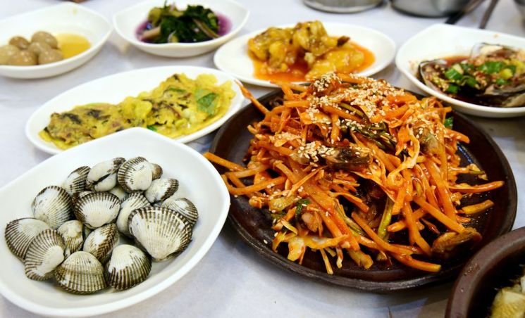 꼬막정식