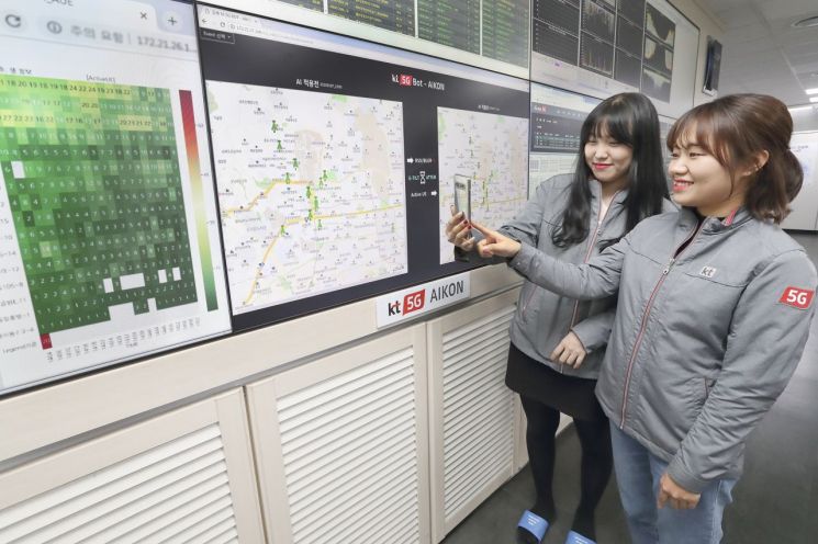 KT, AI기술로 5G 품질 강화한다