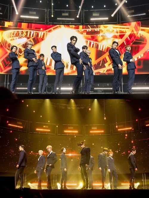그룹 SF9이 9일 음악방송에서 최초로 컴백 무대를 공개한다. /사진=FNC엔터테인먼트
