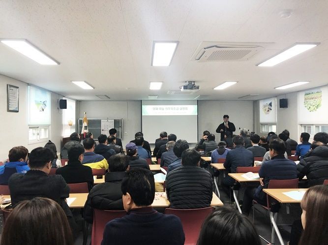 양파와 마늘의 수급을 조절하기 위해 해당 경작자를 대상으로 의무자조금 설명회를 개최했다. (사진제공=무안군)