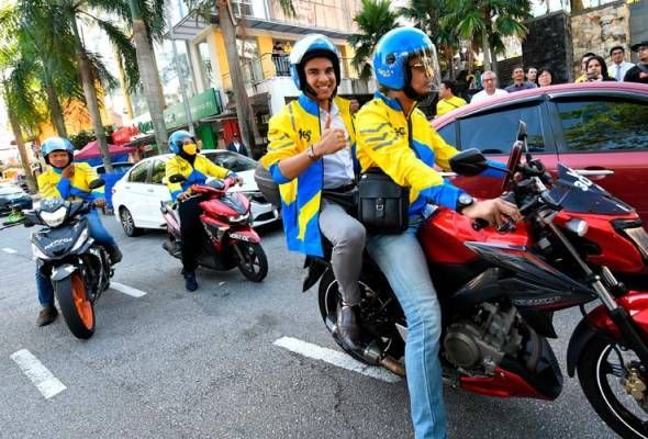 달려라! 오토바이 공유택시…말레이시아 정부 6개월간 시범실시