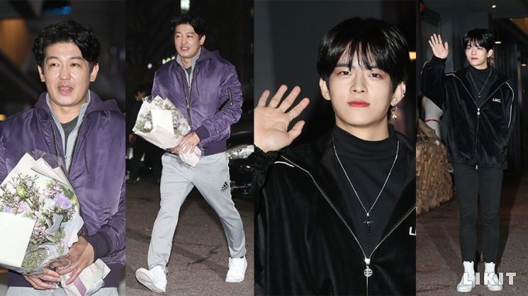 '싸패다' 허성태, 빅톤 정수빈의 종방연 패션은 트레이닝룩