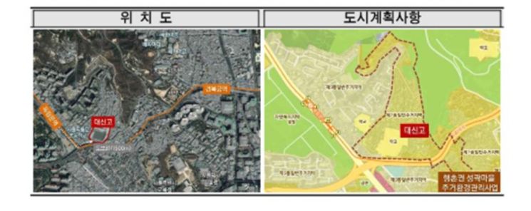 서울시, 대신고교 부지 활용 계획 세운다