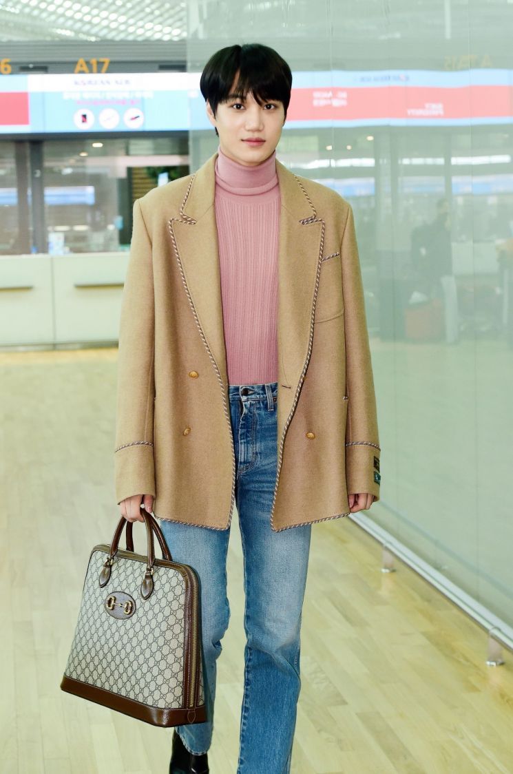 엑소 카이, 공항패션