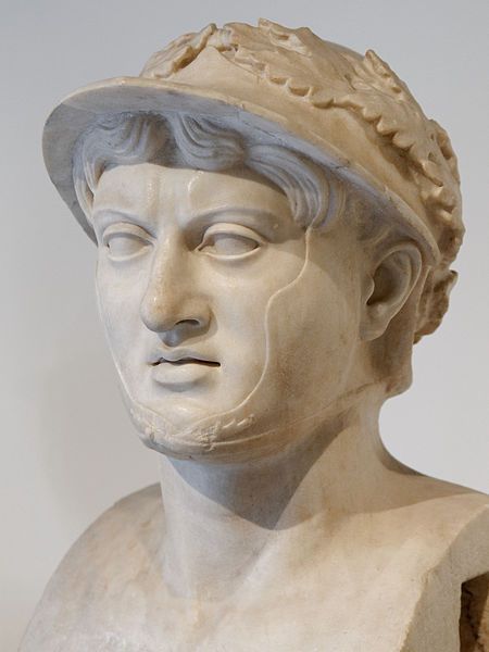 기원전 3세기 그리스 에피로스의 국왕 피로스1세의 조각 모습[이미지출처=나폴리 국립 고고학박물관 홈페이지/www.museoarcheologiconapoli.it]