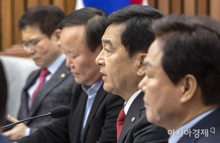 [포토] 발언하는 심재철 원내대표