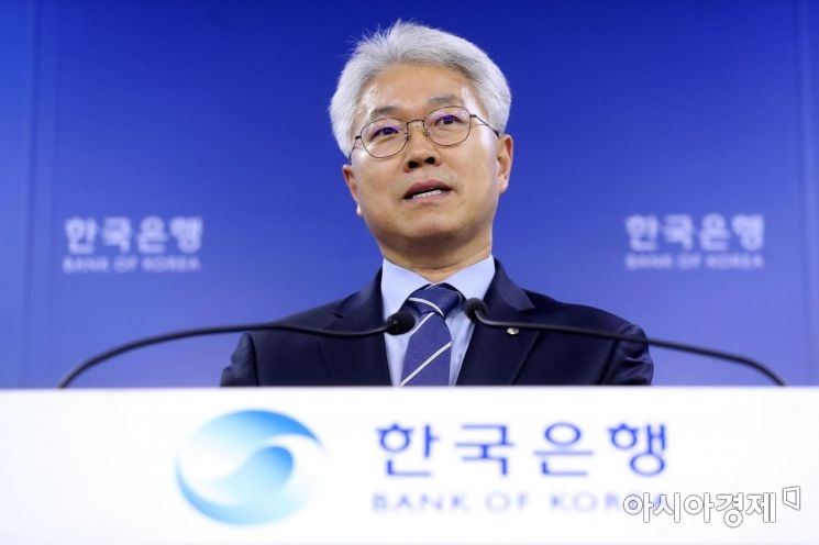 [포토]브리핑하는 박양수 한국은행 경제통계국장 
