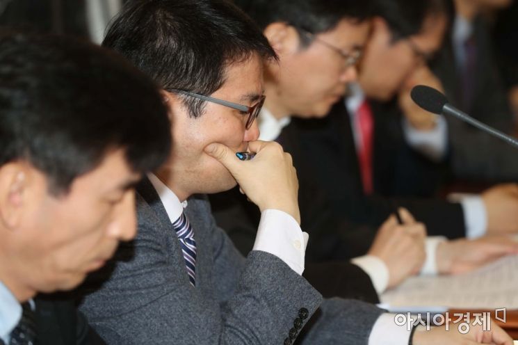 [포토]무거운 분위기의 확대 거시경제 금융회의 