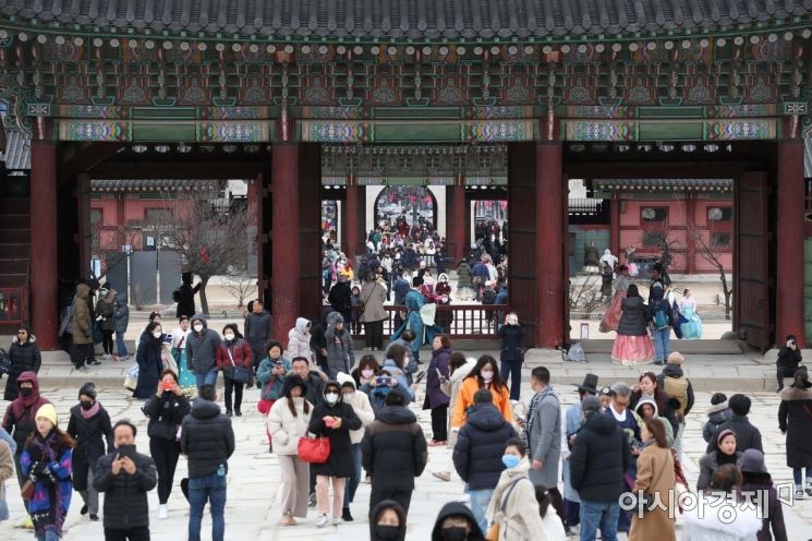 [포토]연휴의 끝을 잡고 