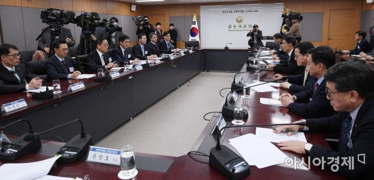 [포토] 금융위, 여전업계 CEO 간담회