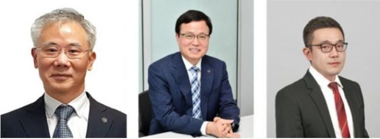 (왼쪽부터) 오규환·오세중·홍장원 변리사회 회장 선거 후보자. 대한변리사회 제공