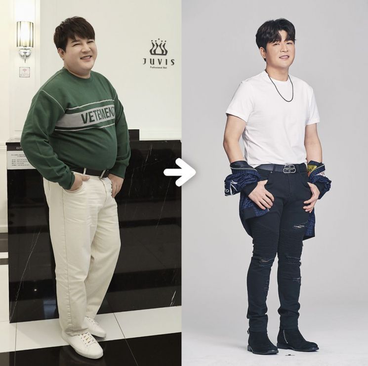 30kg 감량한 신동. 사진=쥬비스