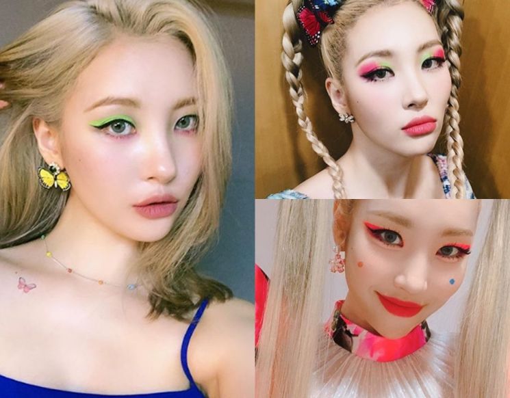 '스모키 or 비비드' 고양이 도도美 ↑, 아이 메이크업 장인 선미