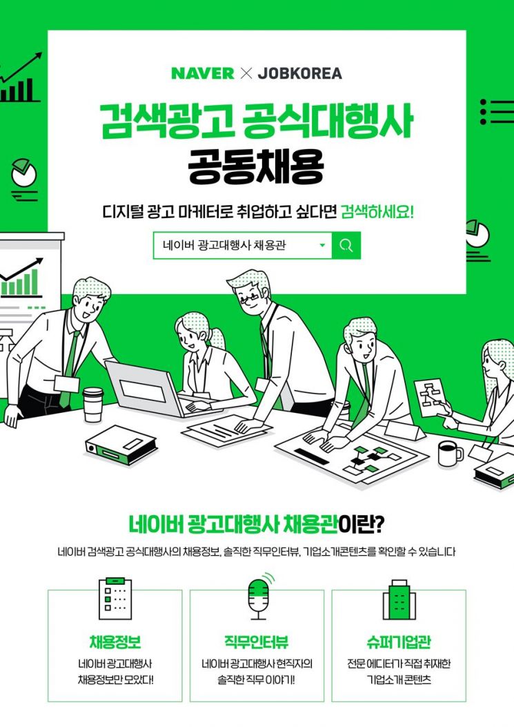 잡코리아, ‘네이버 검색광고 공식대행사 전문채용관’ 리뉴얼 오픈