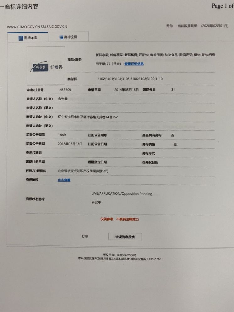 [단독]K브랜드 진출 방해…CJ·오뚜기·bhc도 '먹잇감'으로 노린 중국 상표브로커 
