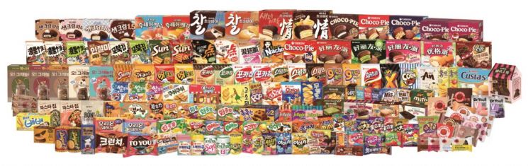 오리온 제품 (사진=아시아경제DB)