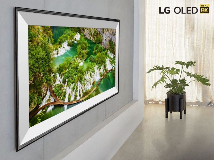 LG전자 2020년형 'LG 시그니처 올레드 8K(OLED77ZX)'
