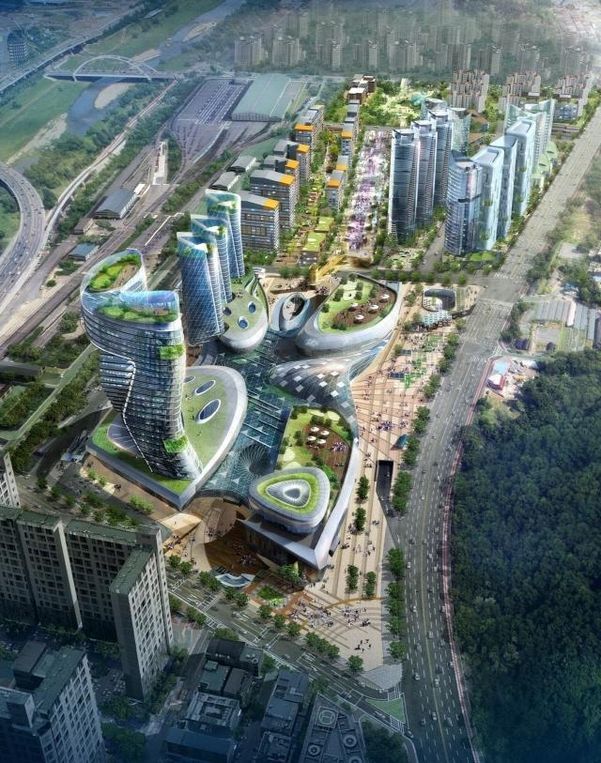 서울 강남구 ‘수서역 환승센터 복합개발사업’ 조감도. (사진=강남구 제공)