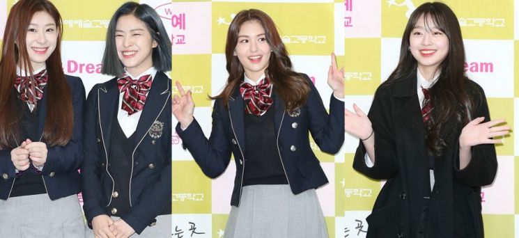 그룹 있지(ITZY) 류진, 채령과 전소미, 배우 이수민.
