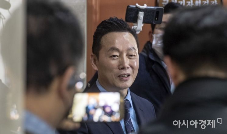 [포토] '부적격' 입장 밝히는 정봉주 전 의원