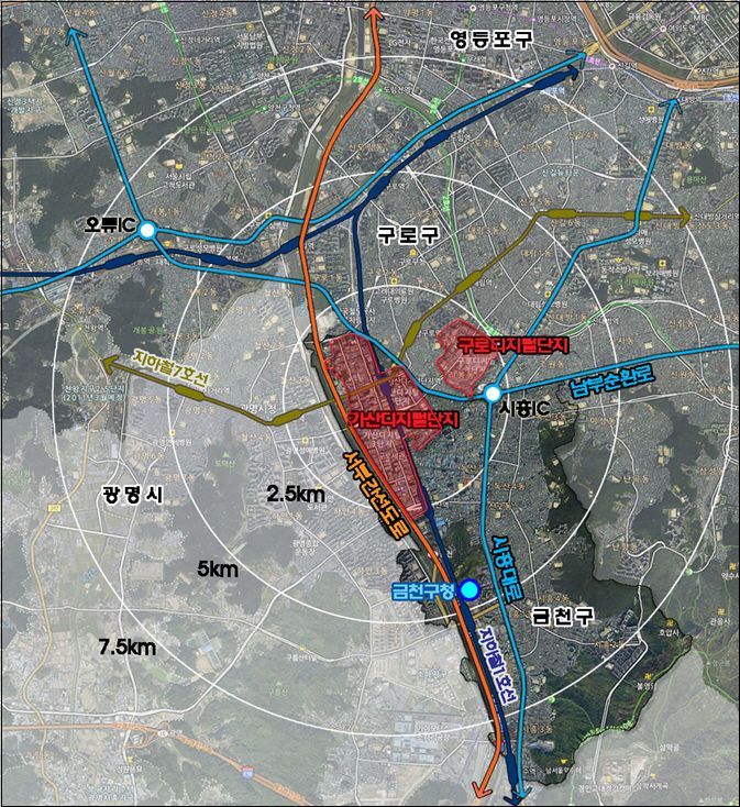 가산디지털산업단지 스마트 생활도시 도약