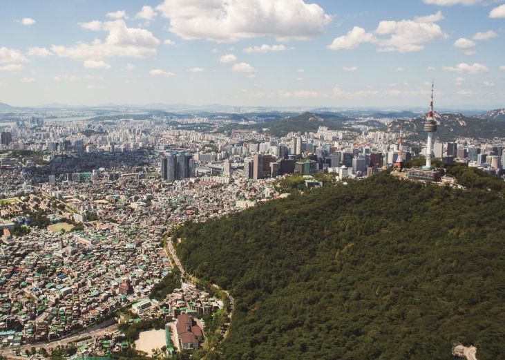 남산공원 전경