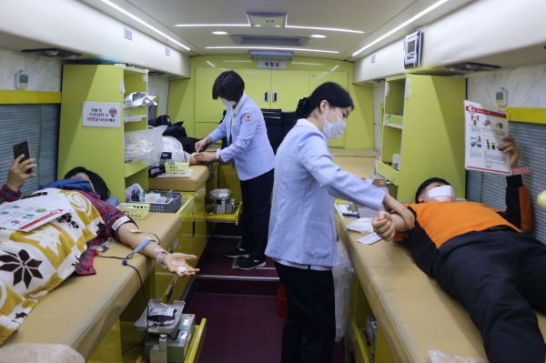 광주 동부소방서 ‘코로나19’ 혈액 수급난 해소 동참