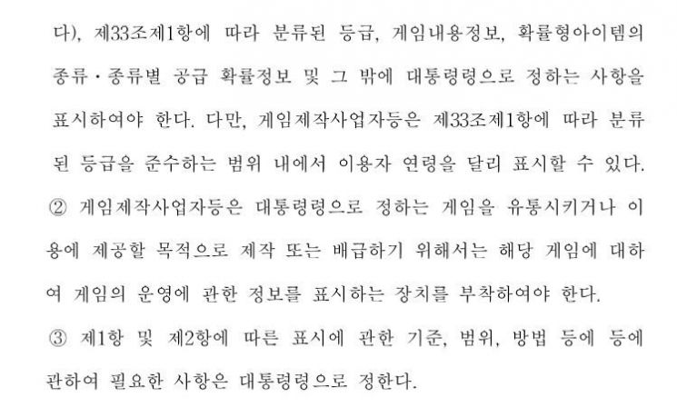 '확률형 아이템 표시 의무화' 추진에 게임 업계 "역차별"