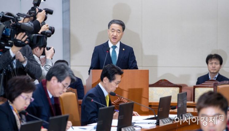 [포토]박능후 장관, 국회 보건복지위 출석