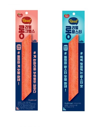 동원F&B, 20cm로 더욱 길어진 ‘리얼 롱 맛살’ 2종 출시