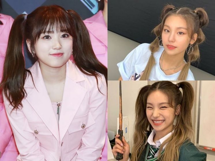 아이즈원 야부키 나코, 있지 예지. 사진=뉴스1, 있지 인스타그램