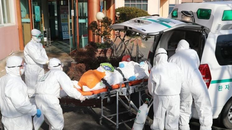 청도 대남병원 확진자 2번째 사망…부산대병원 이송 중 숨져
