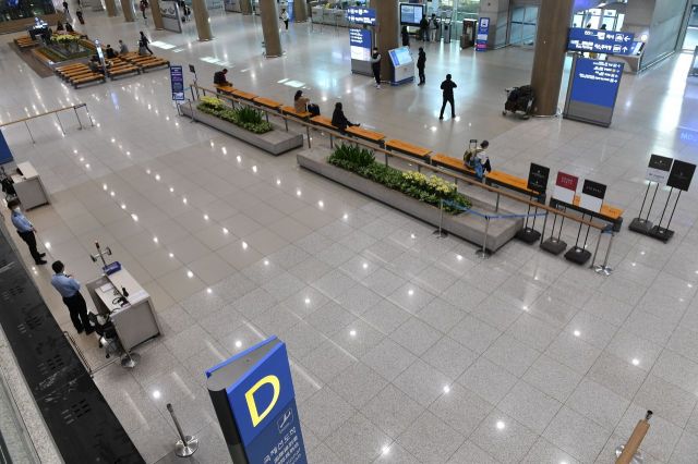 [포토] 한산한 인천공항 입국장