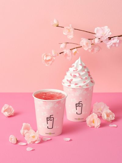 쉐이크쉑, 봄 맞아 ‘벚꽃 음료’ 2종 한정 판매