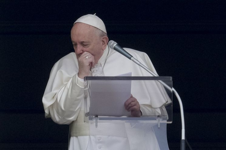 바티칸 "교황, 코로나19 감염 안돼" 공식 첫 발표
