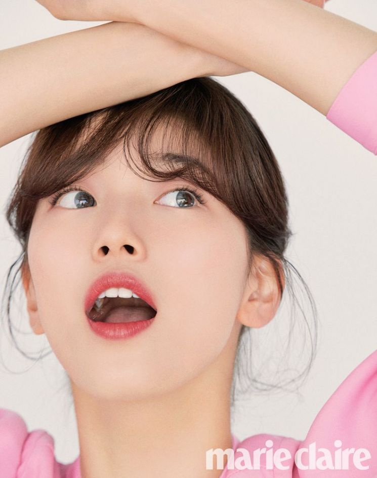 봄을 부르는 "수지의 세 가지 립스타일"