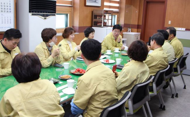 나주시 간부상조회, 코로나19로 고생하는 공직자들 격려