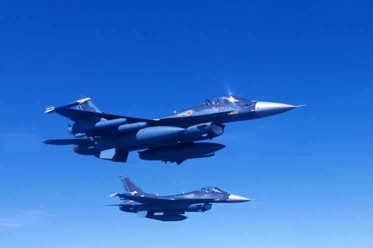 F-2 전투기의 모습[이미지출처=일본 방위성 홈페이지/www.mod.go.jp]