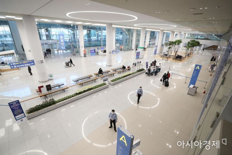 [포토]한산한 인천국제공항 2터미널 입국장 