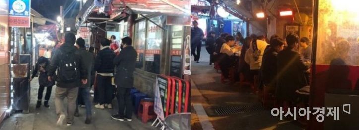 11일 오후 서울 종로구 익선동을 찾은 사람들.사진=김연주 인턴기자 yeonju1853@asiae.co.kr
