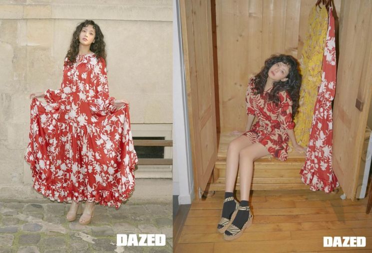 배우 오연서 화보. 사진=데이즈드 코리아