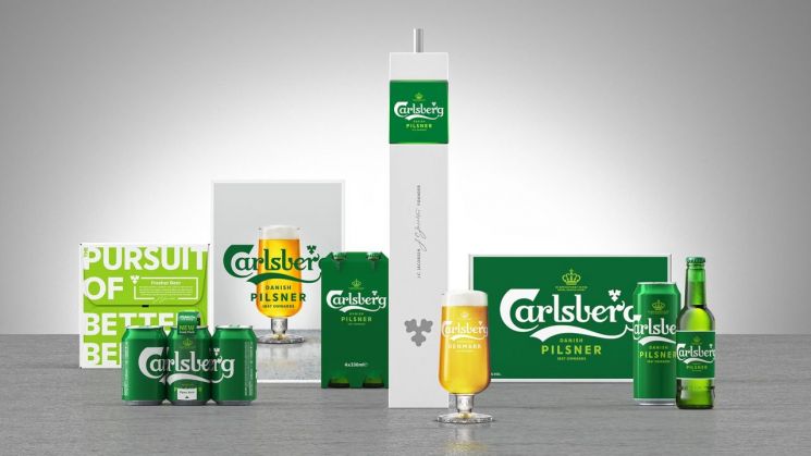 Imported Beer Slows Down... 'Carlsberg' Experiences Rapid Growth