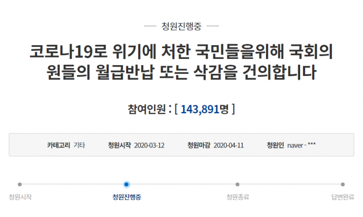 사진=청와대 청원 게시판