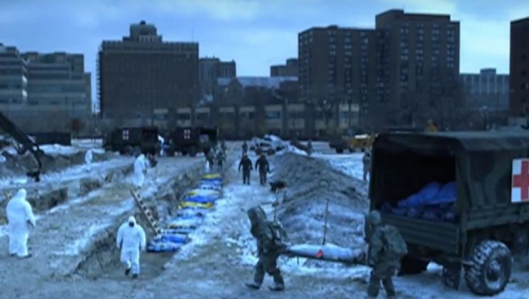 전염병으로 인한 '팬데믹(세계적 대유행)'을 경고한 영화 '컨테이젼'의 한 장면. [사진=유튜브 화면캡처]