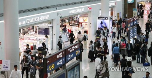 인천공항면세점/사진=연합뉴스