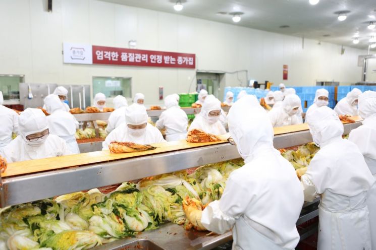 종가집 거창공장.