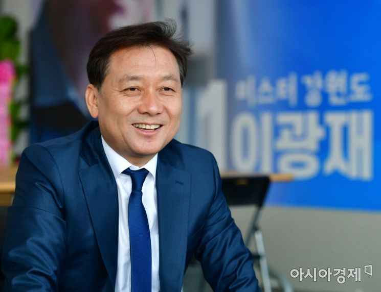 이광재 더불어민주당 강원도 선대위원장/원주=윤동주 기자 doso7@