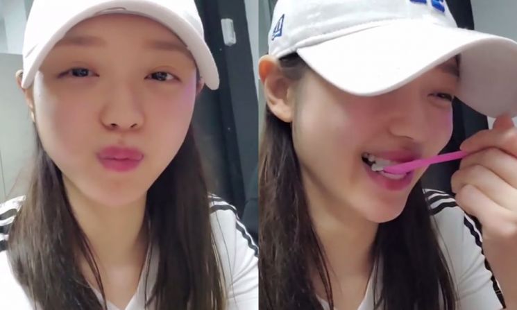 '인간 체리' 유아가 시크해지는 방법